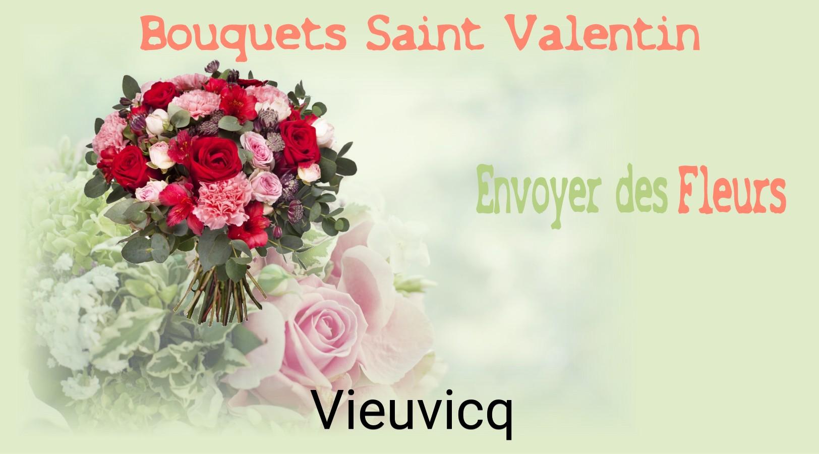 Roses de Saint-Valentin livrées à Vieuvicq